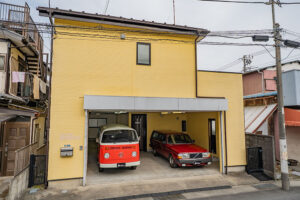 近商地域＆事務所仕様、L字型3台ガレージのある中古物件｜平塚市