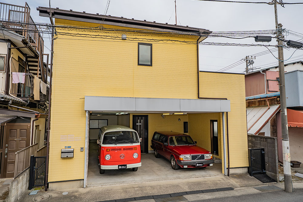 7.2m道路に面した木造2階建（建物面積163.33㎡）