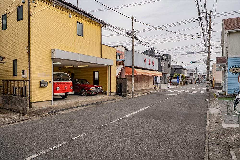 前面道路の様子