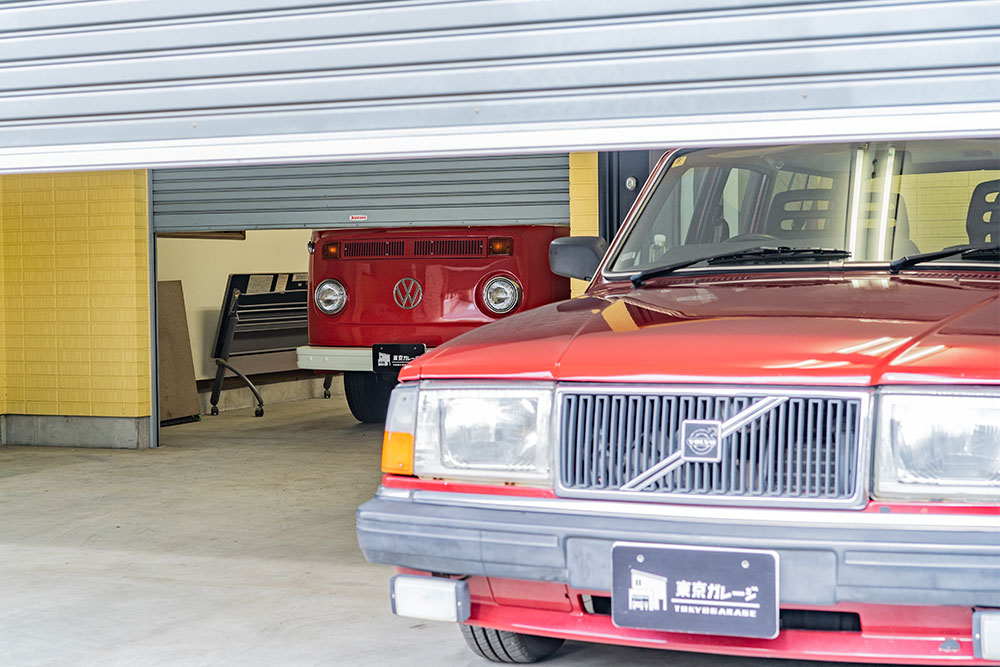 二重シャッターの様子