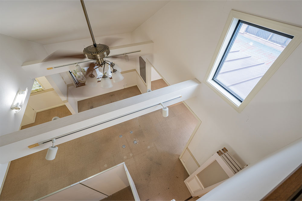 ロフトからの眺め