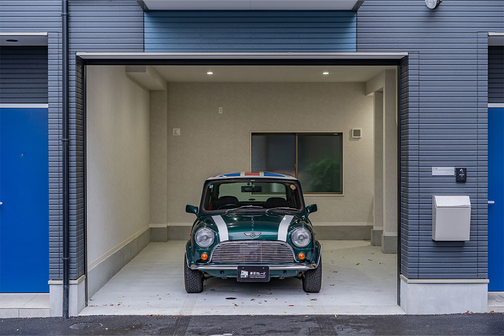 電動シャッターの開口幅は3.08m