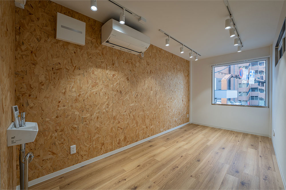 C号室の2F事務所