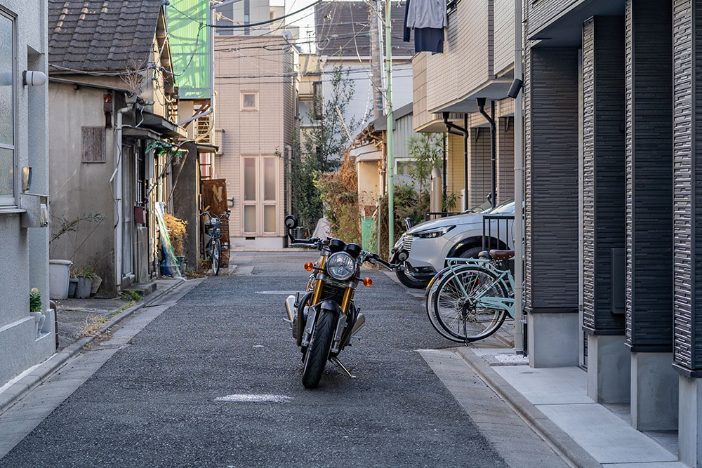 前面道路の様子