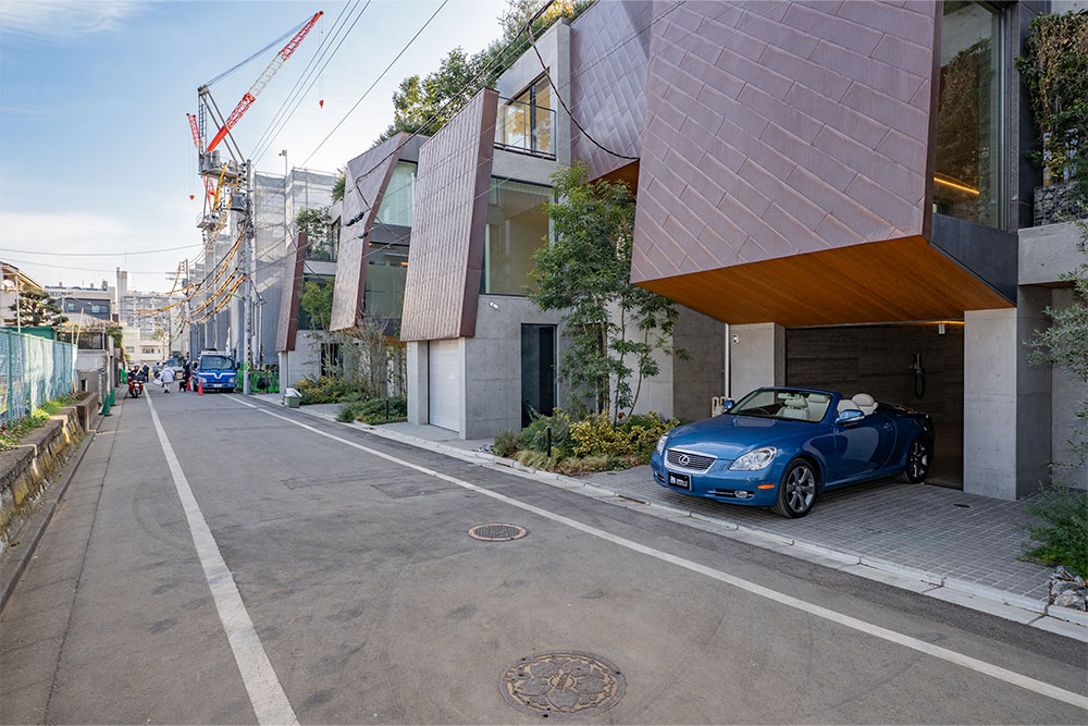 前面道路の様子