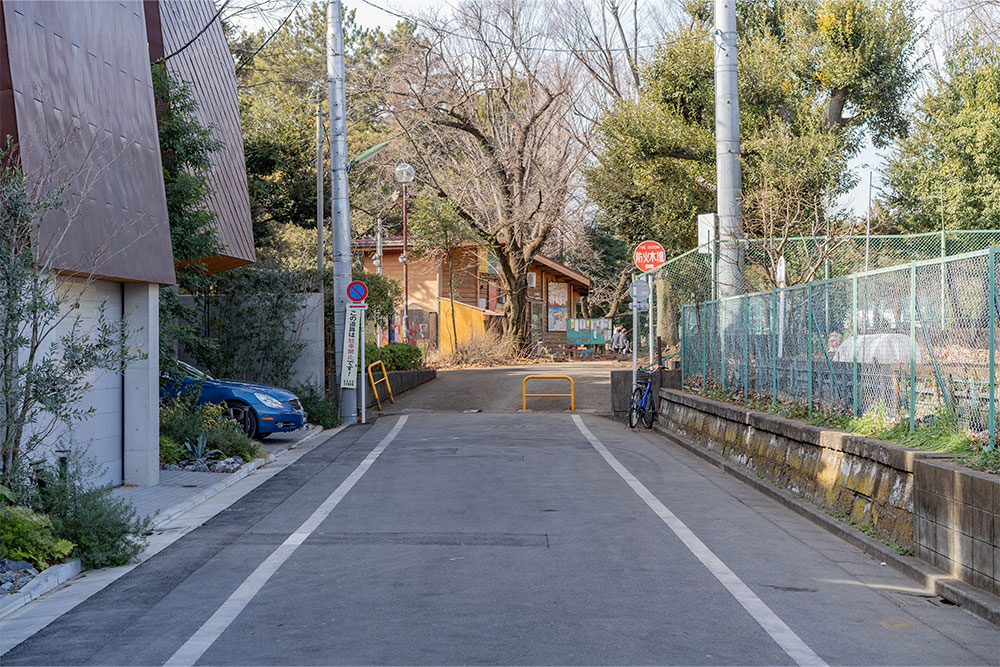 前面道路の様子