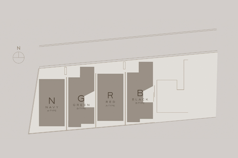 THE GRANHAUSの配置図