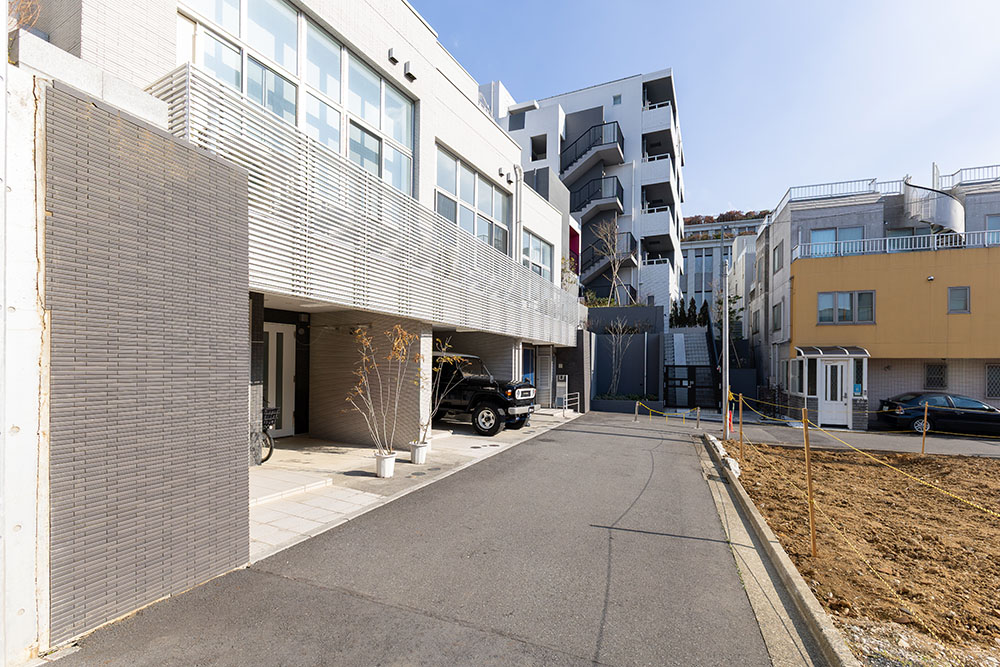 前面道路の様子