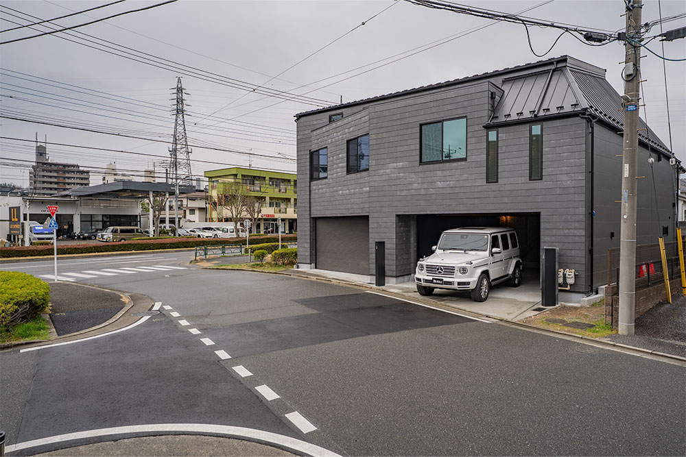 前面道路の様子