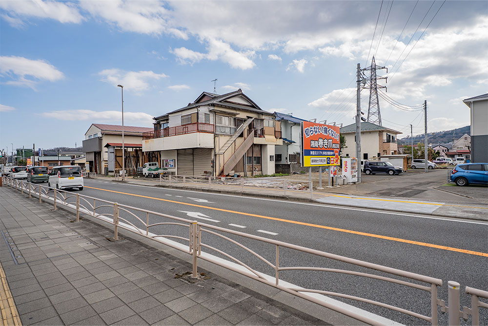 国道246号の様子