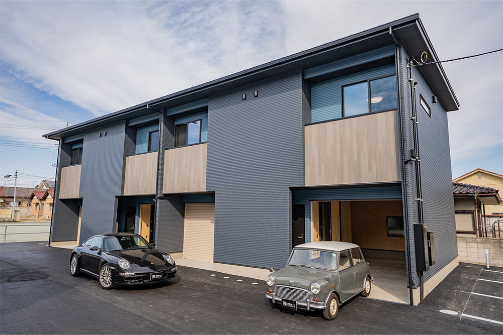 華蔵寺公園の緑を望む、穏やかなロケーション