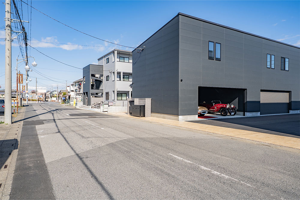 前面道路の様子