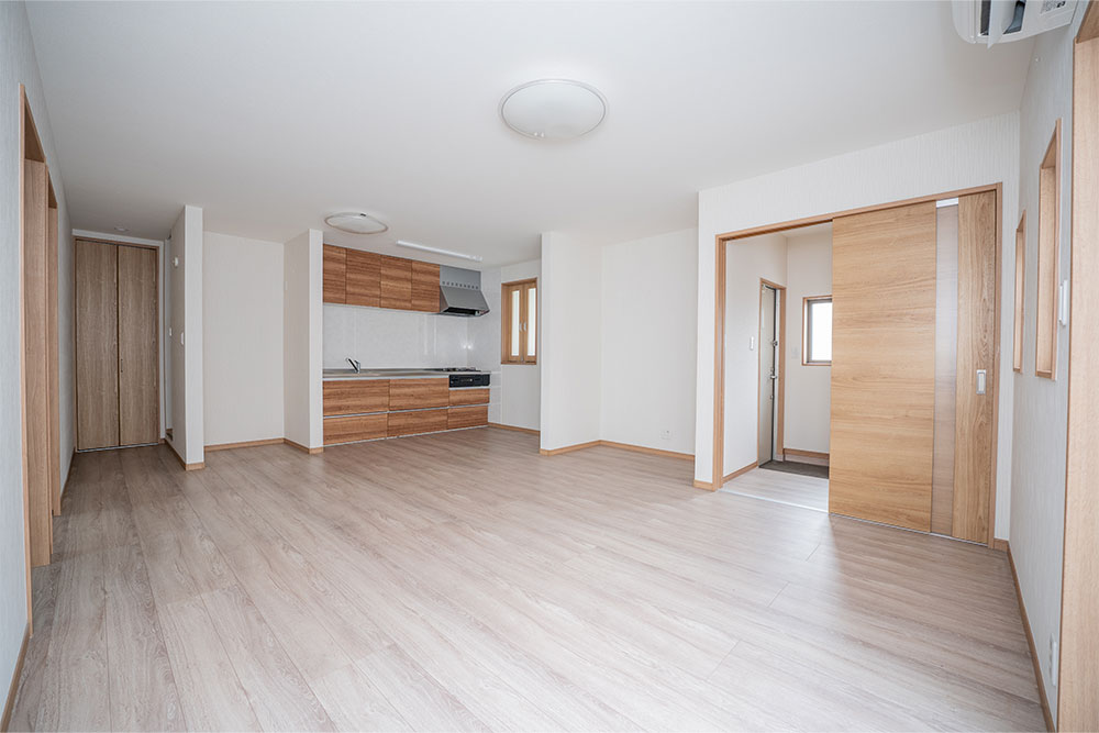 水回りやキッチンを含めてリフォーム実施済