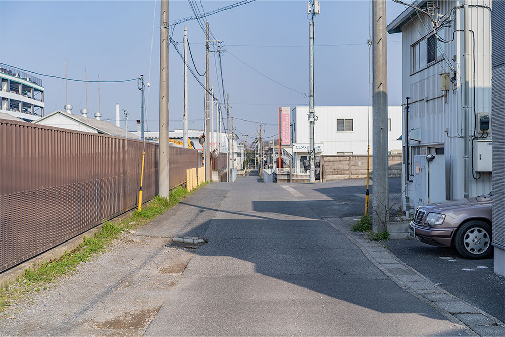 前面道路の様子