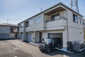 積水ハウス施工、充実収納が嬉しい2LDKガレージハウス｜千葉市若葉区