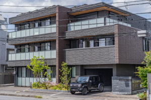 最上階角部屋ワンルーム+内廊下直結ガレージ｜JR都賀駅 徒歩6分