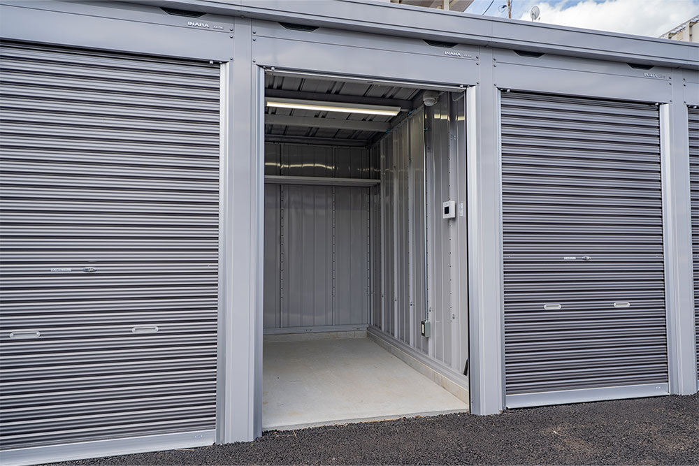 Aタイプのオートバイ用ガレージ