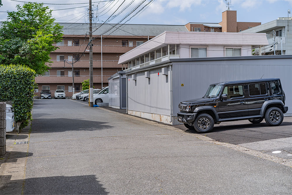 前面道路の様子