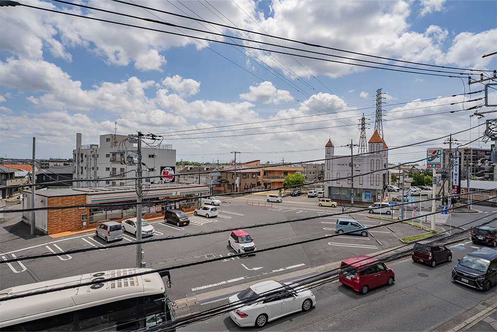 バルコニーからの景色