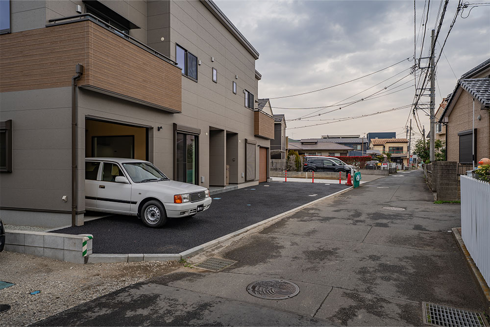 前面道路の様子