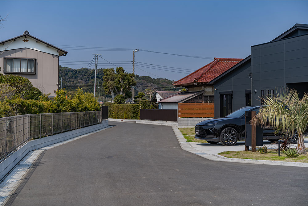 前面道路の様子