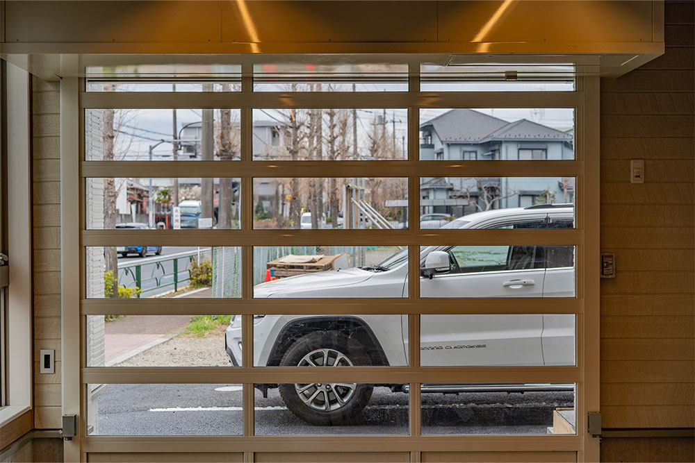 101号室のシャッター