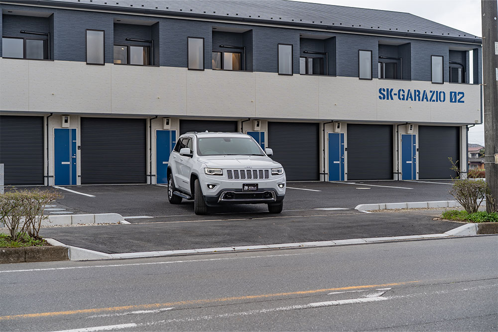 敷地入口の様子