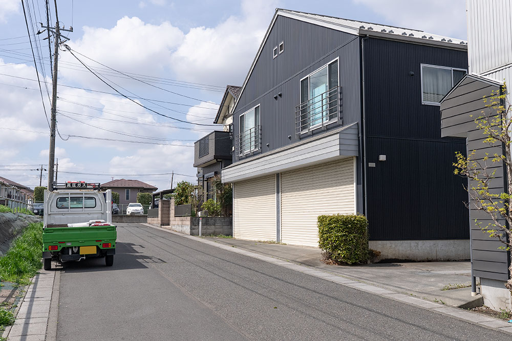 前面道路の様子