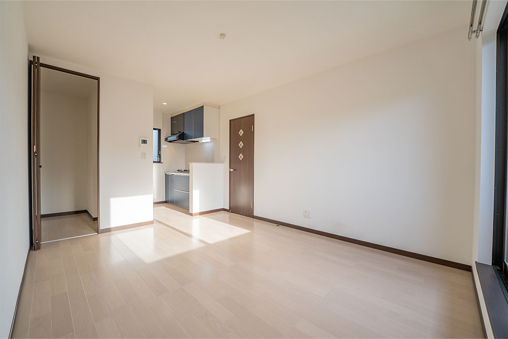 A棟はWICを備えた1K