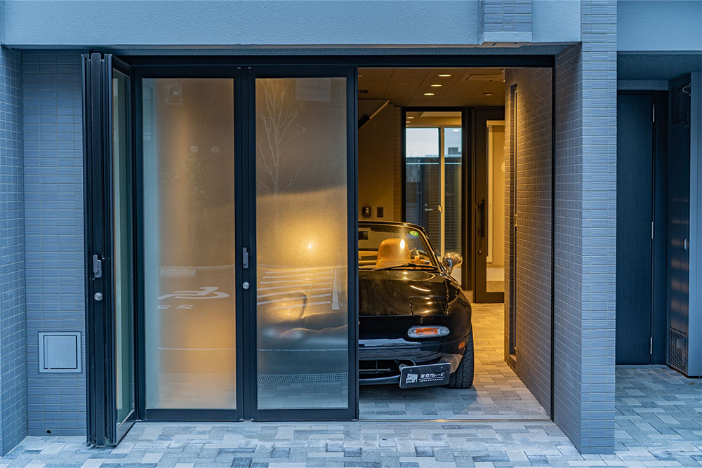 折戸式の開口は幅2.37〜2.39m