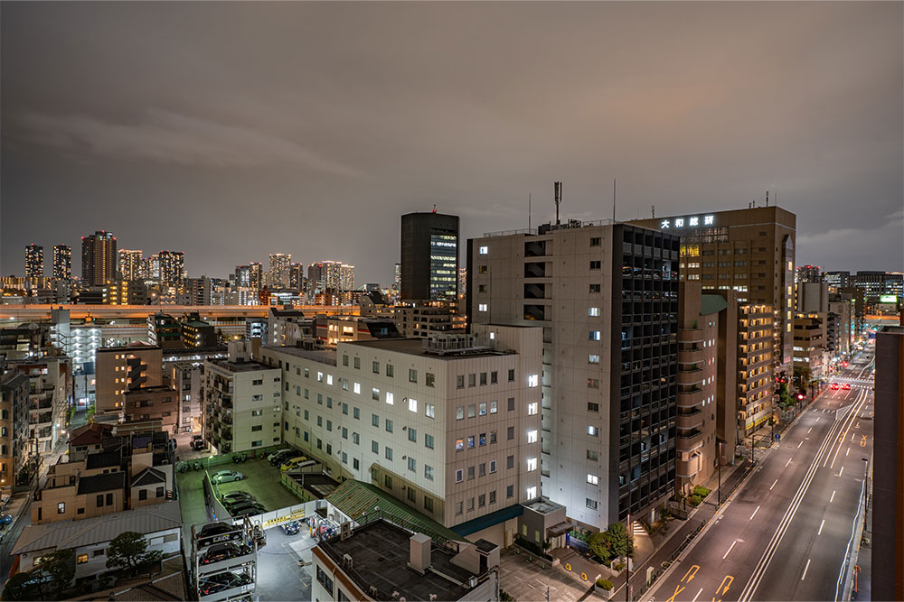 ルーフテラスからの眺望