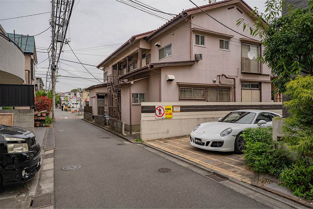 前面道路の様子