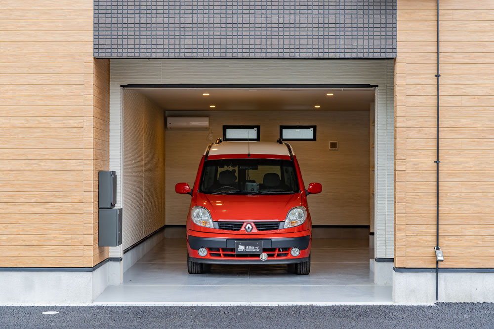 シャッター開口幅は3.00m