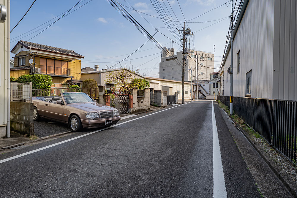 前面道路の様子