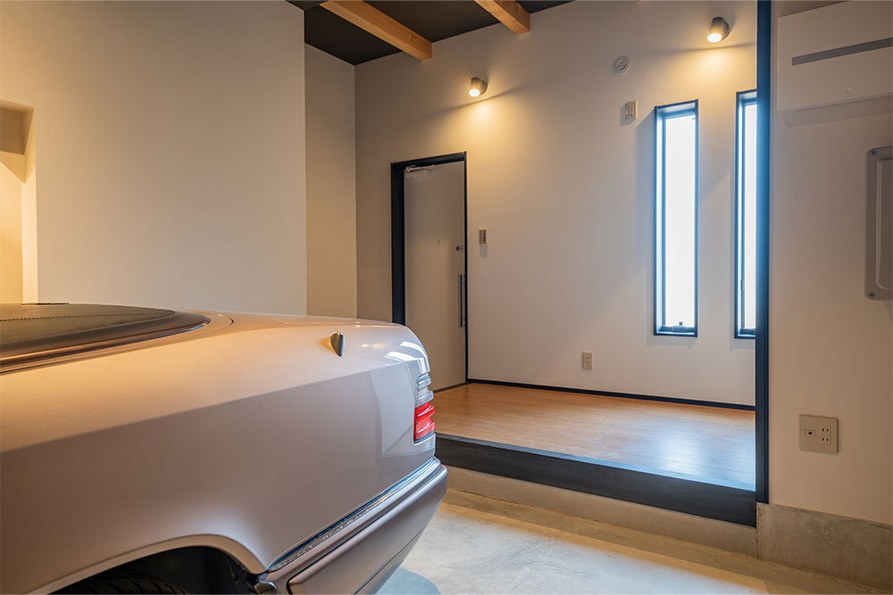 小上がりになったホール