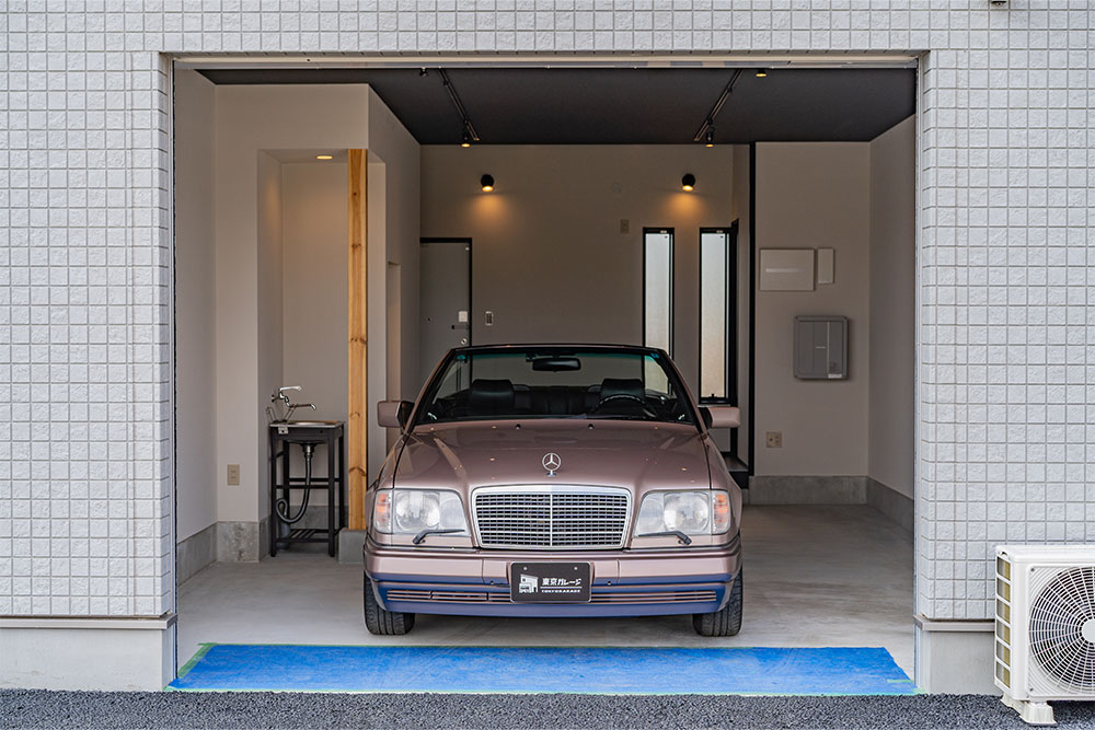 シャッター開口幅は2.92m