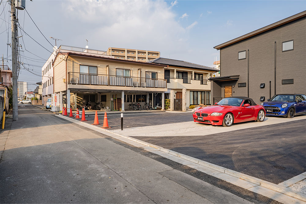 前面道路の様子