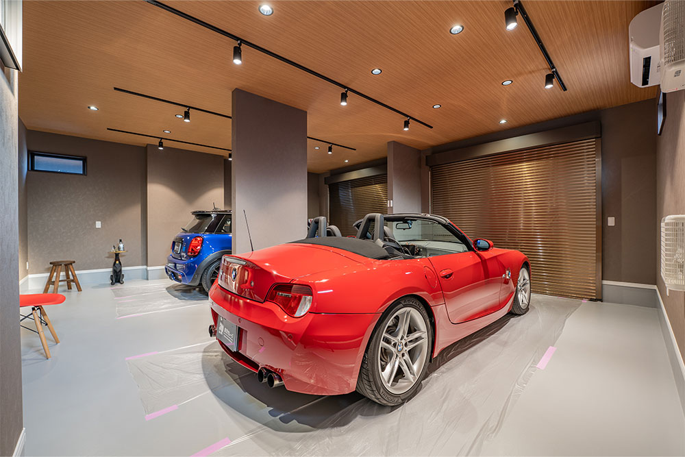 奥行は右側6.10m/左側5.50m