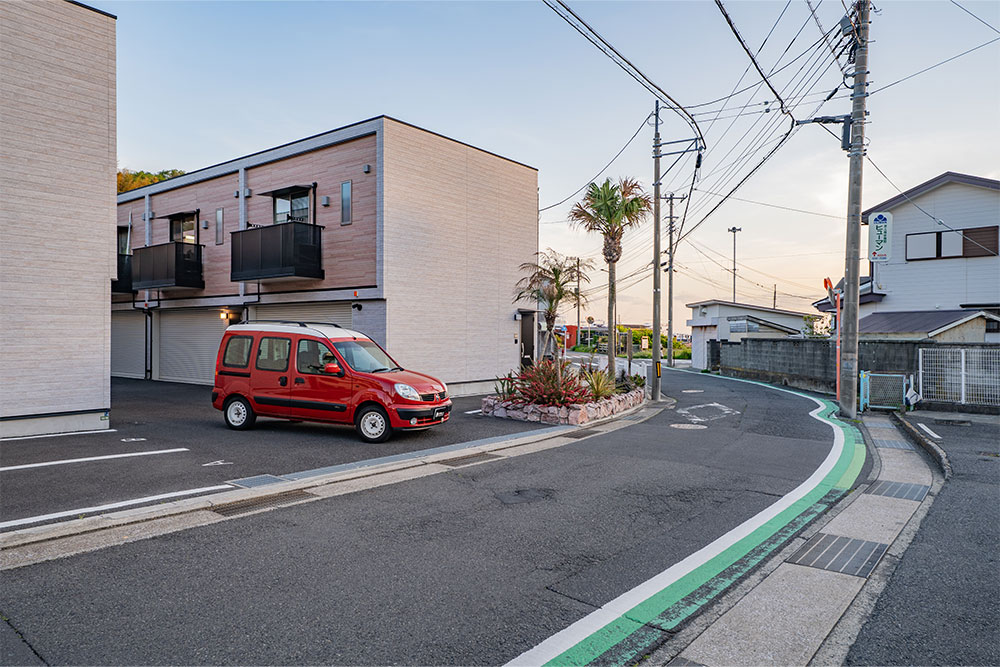 前面道路の様子