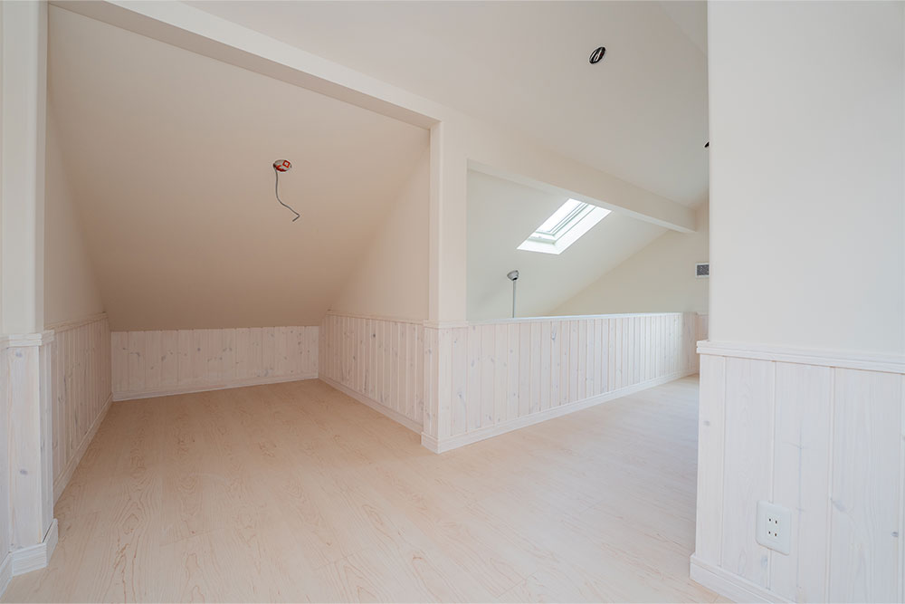 奥行のある階段ロフト（4.5帖）