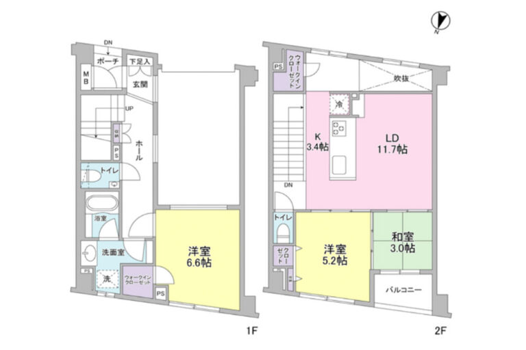 ＜2SLDK+ガレージ（80.07㎡）＞学芸大学駅 徒歩11分のガレージ付きマンション