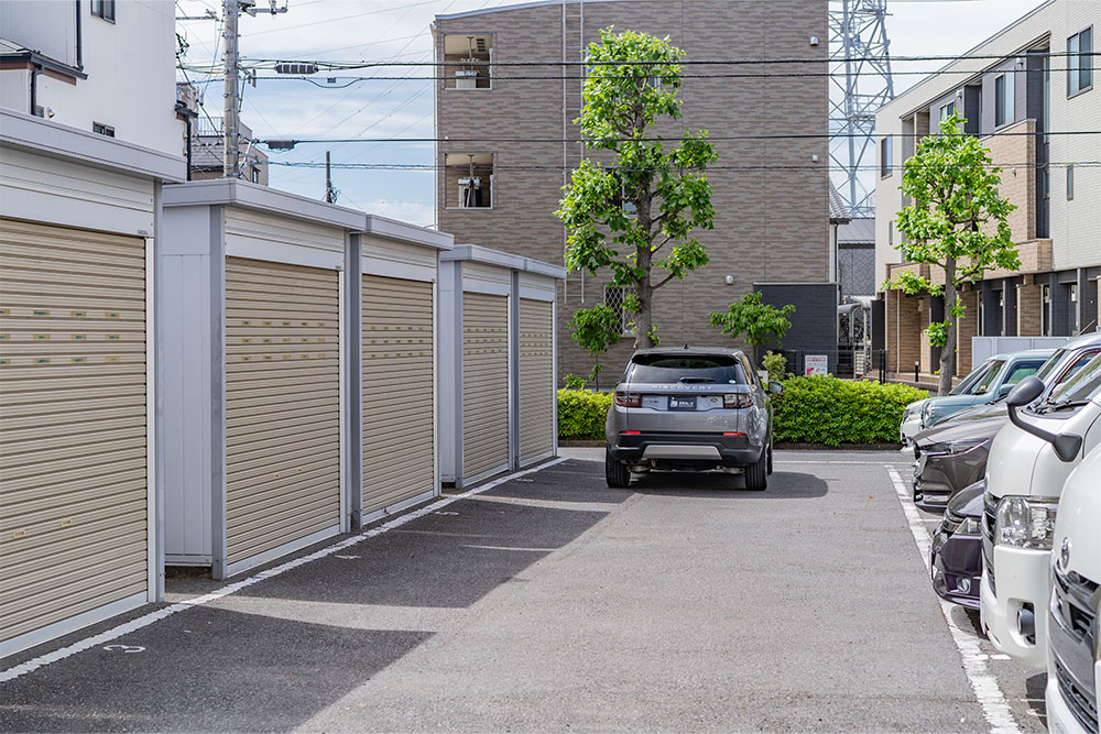 車路幅4.80m、前面道路幅員は5.40m