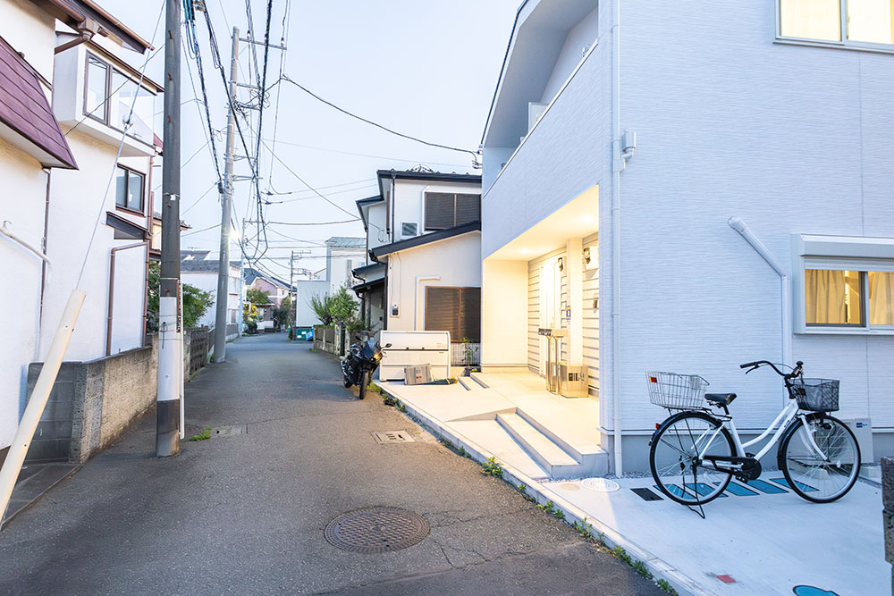 前面道路の様子