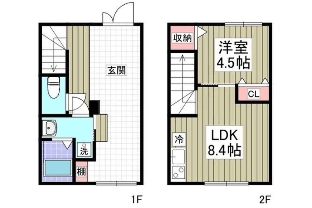 103号室の間取図