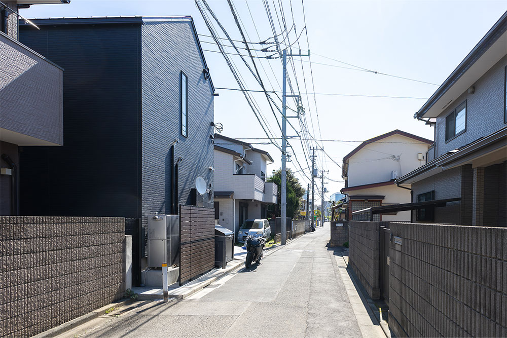 前面道路の様子