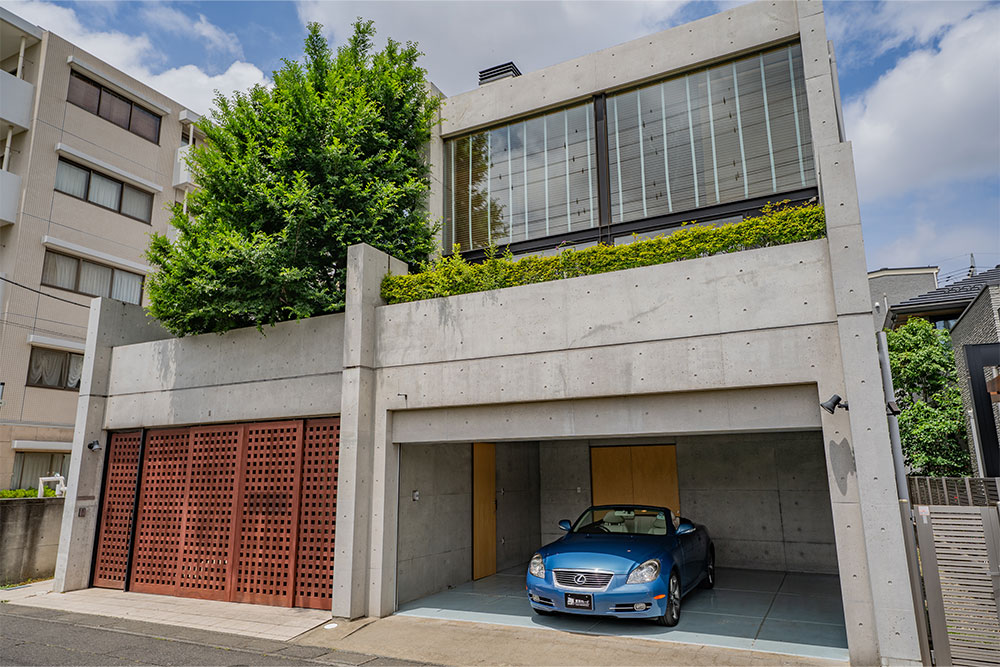 埼玉県富士見市ふじみ野東1丁目の賃貸戸建ガレージハウスとLEXUS_SC430