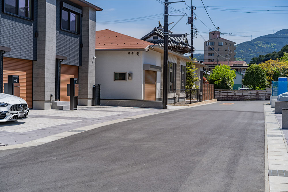 前面道路の様子