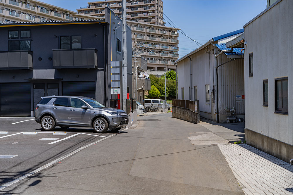 前面道路の様子