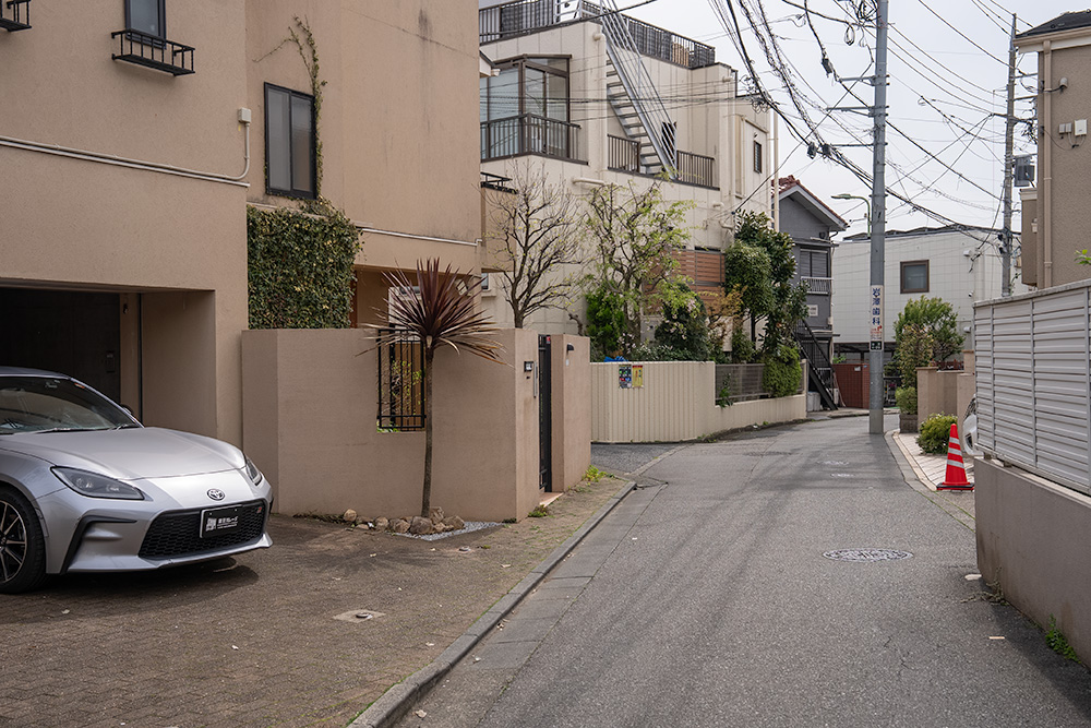 前面道路