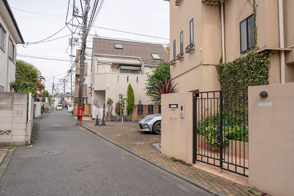 前面道路